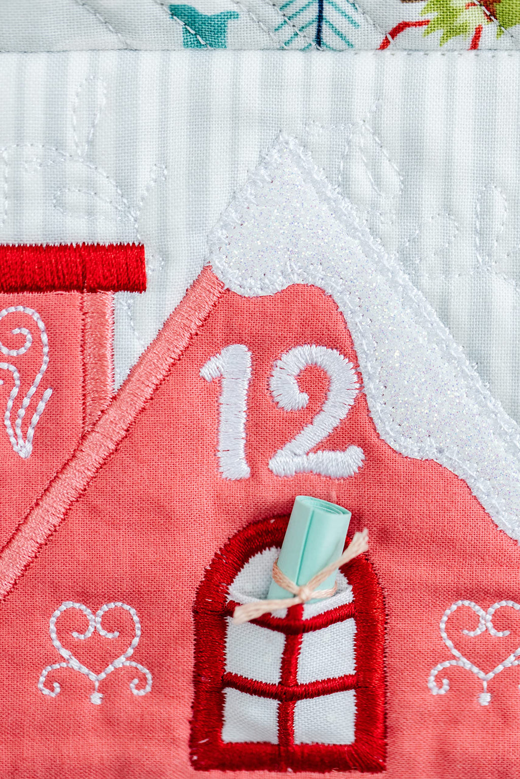 Kimberbell Embellishment Cup of Cheer Kit (46 Pcs): Includes Ribbon, Seasonal Buttons, Sound Box, Felt, Bells, Lace Zippers, Variety of Colors, Pair with Machine Embroidery Design