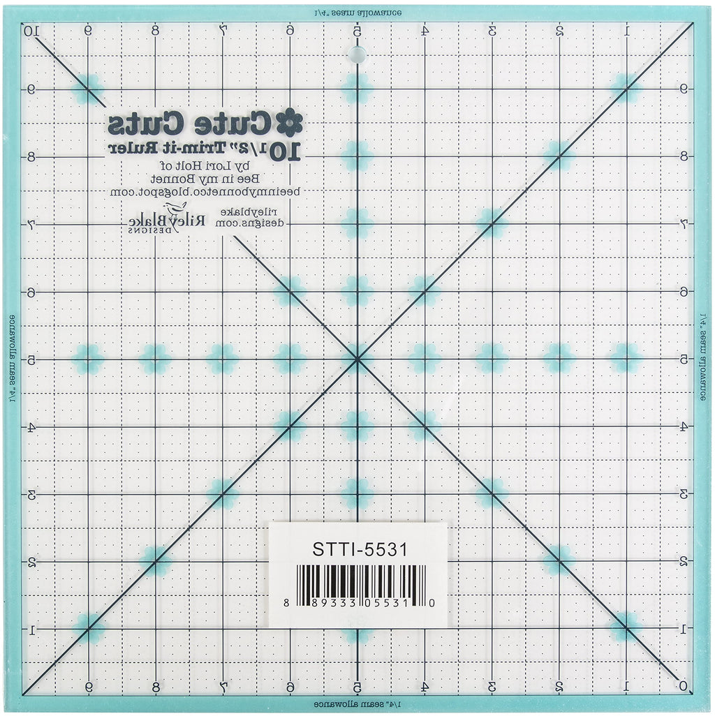 Riley Blake Designs Trim It Ruler, 10 1/2"