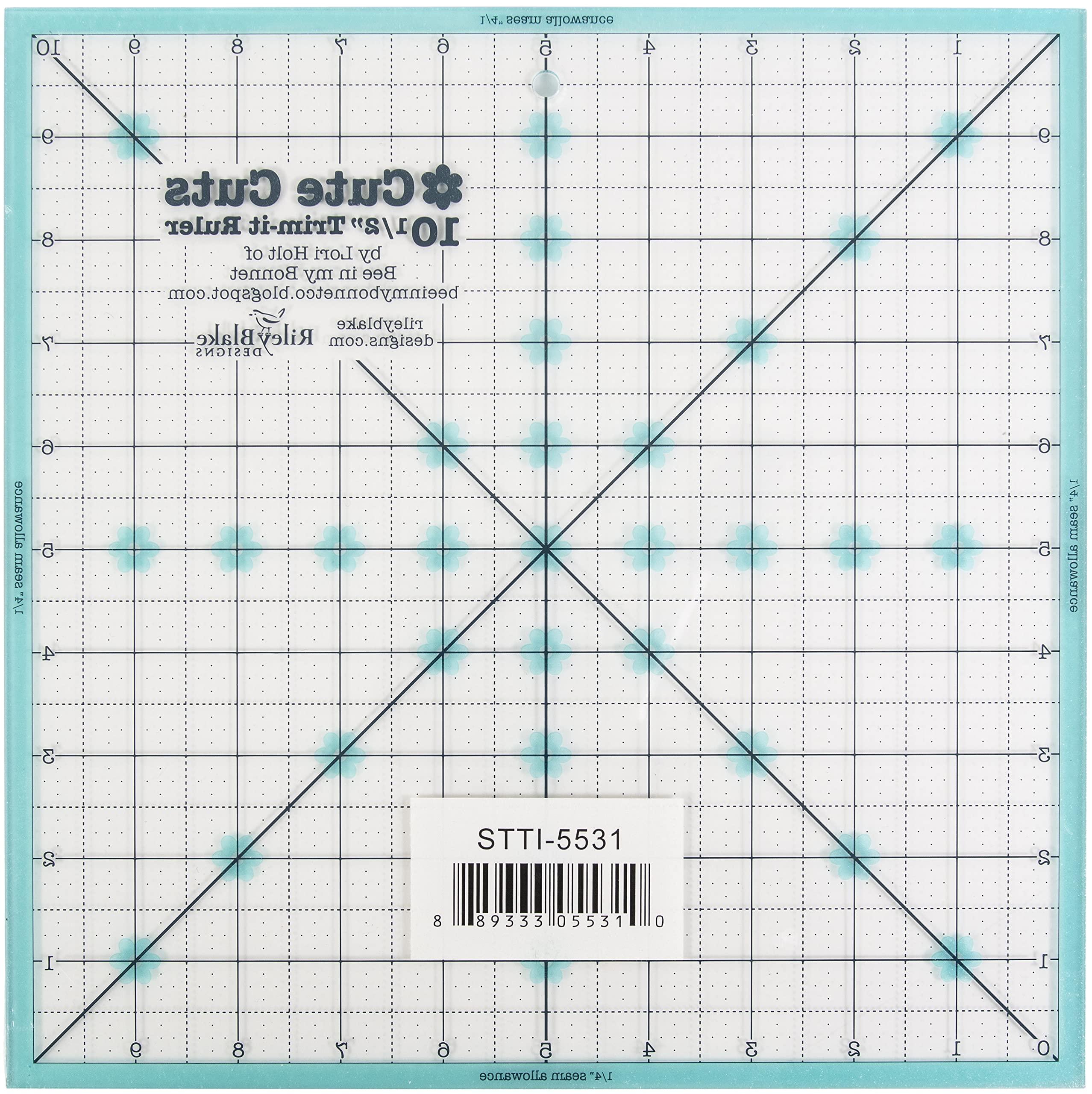 Riley Blake Designs Trim It Ruler, 10 1/2"