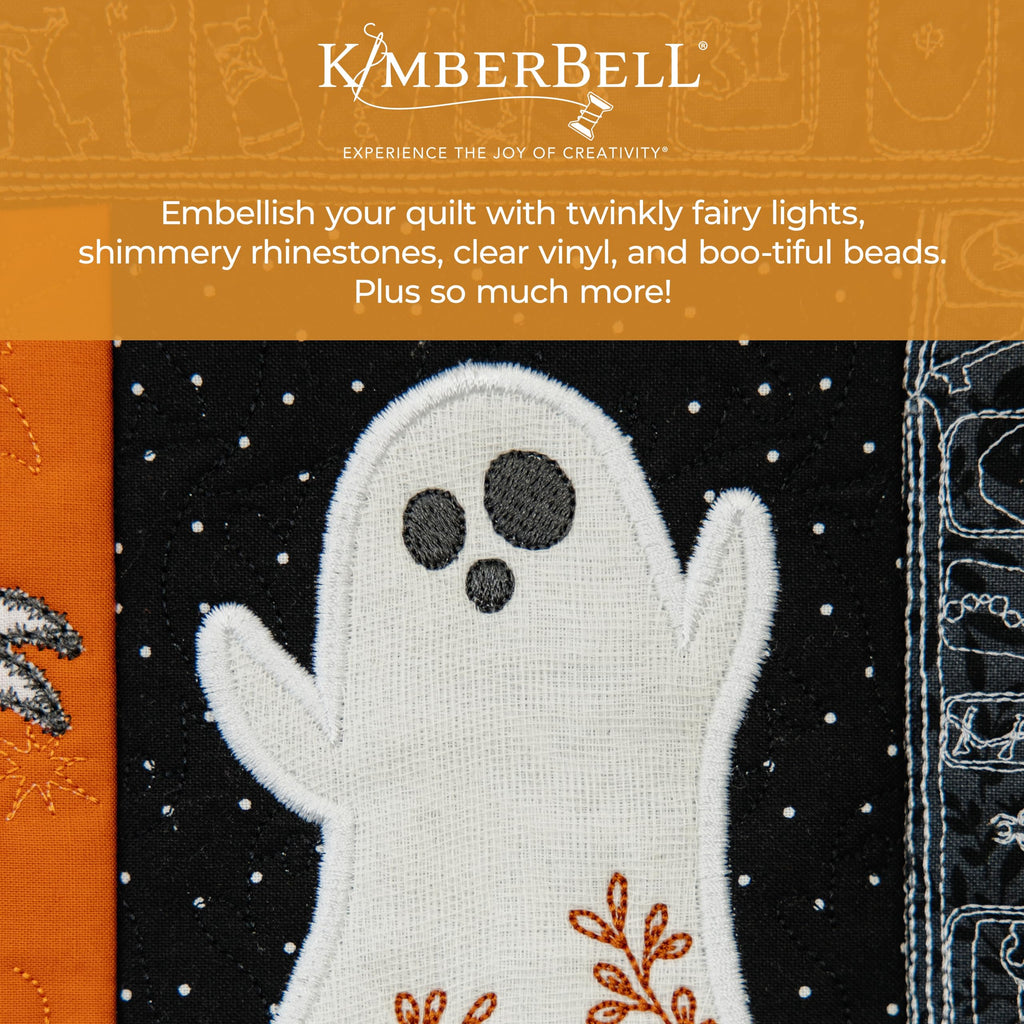 Kimberbell Pumpkins & Potions Embellishment Kit - Embellishments for Crafting Kit, 50 Assorted Pcs, Embroidery Supplies, Craft Kit for Sewing Projects