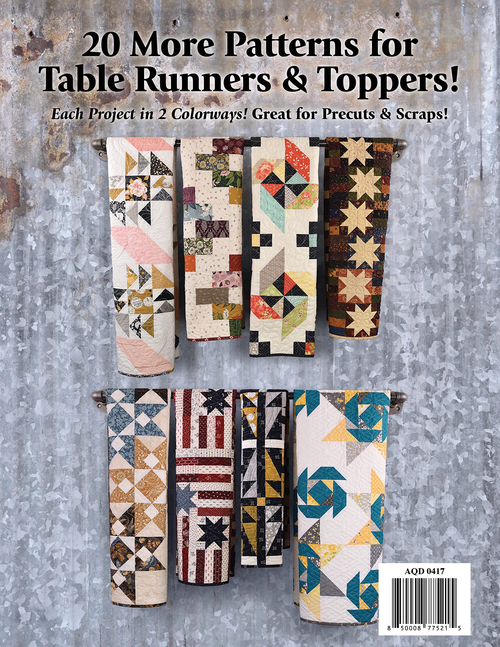 Tabletastic! 3 20 More Table Topper Patterns by Doug Leko Antler Quilt Design