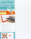 C&T Publishing CTP20315 70 Piece Quilter's Freezer Paper Sheets, 8.5" x 11"