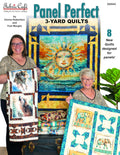 Fabric Cafe Panel Perfect 3-Yard Quilts Book – 8 Easy Quilt Patterns for Panels – Use with 1-Yard Cuts – Beginner Friendly Quilting Book with Diagrams & Fabric Guides