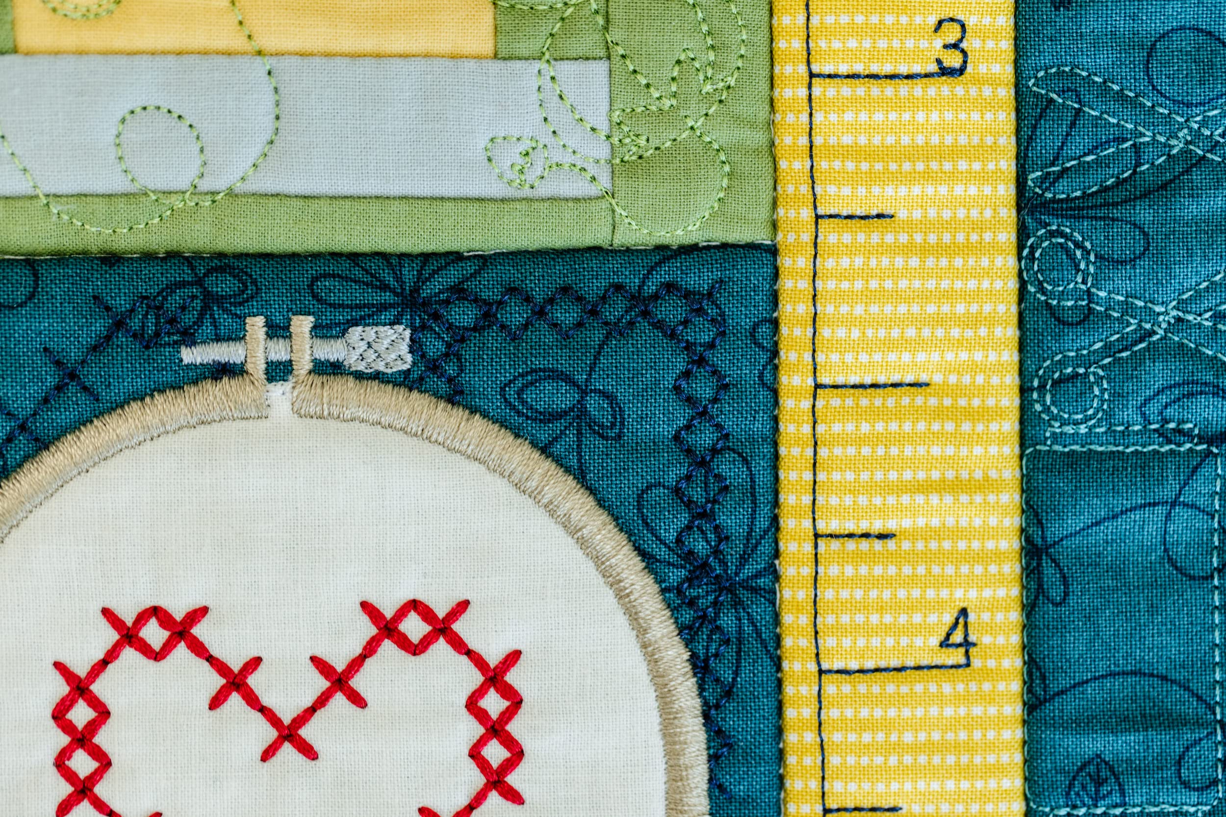 Kimberbell Oh, Sew Delightful Featured Quilt Machine Embroidery Design CD, 8 Bonus Projects: Complete Size 26x38”, Three 12x12” Quilts, 2 Mini Hoops, Easy Step-By-Step Instructions, Made in USA