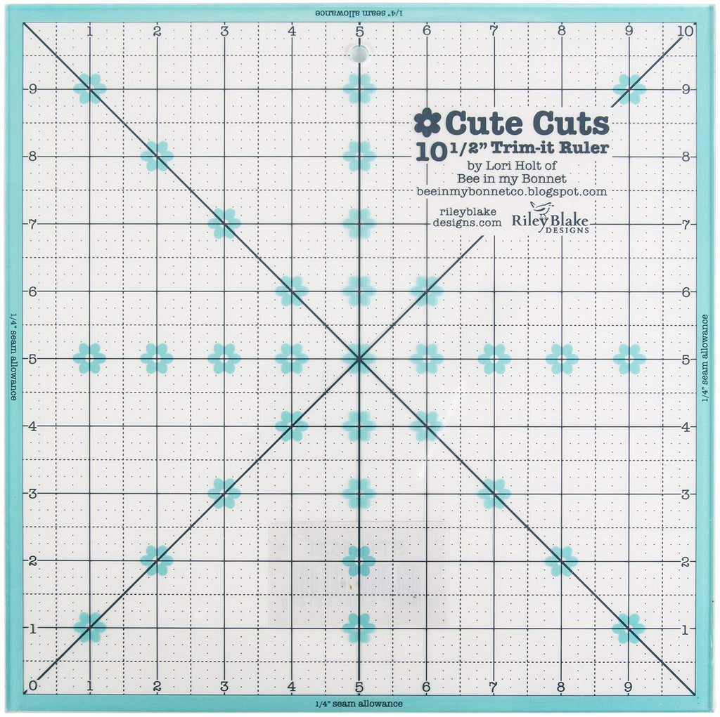 Riley Blake Designs Trim It Ruler, 10 1/2"