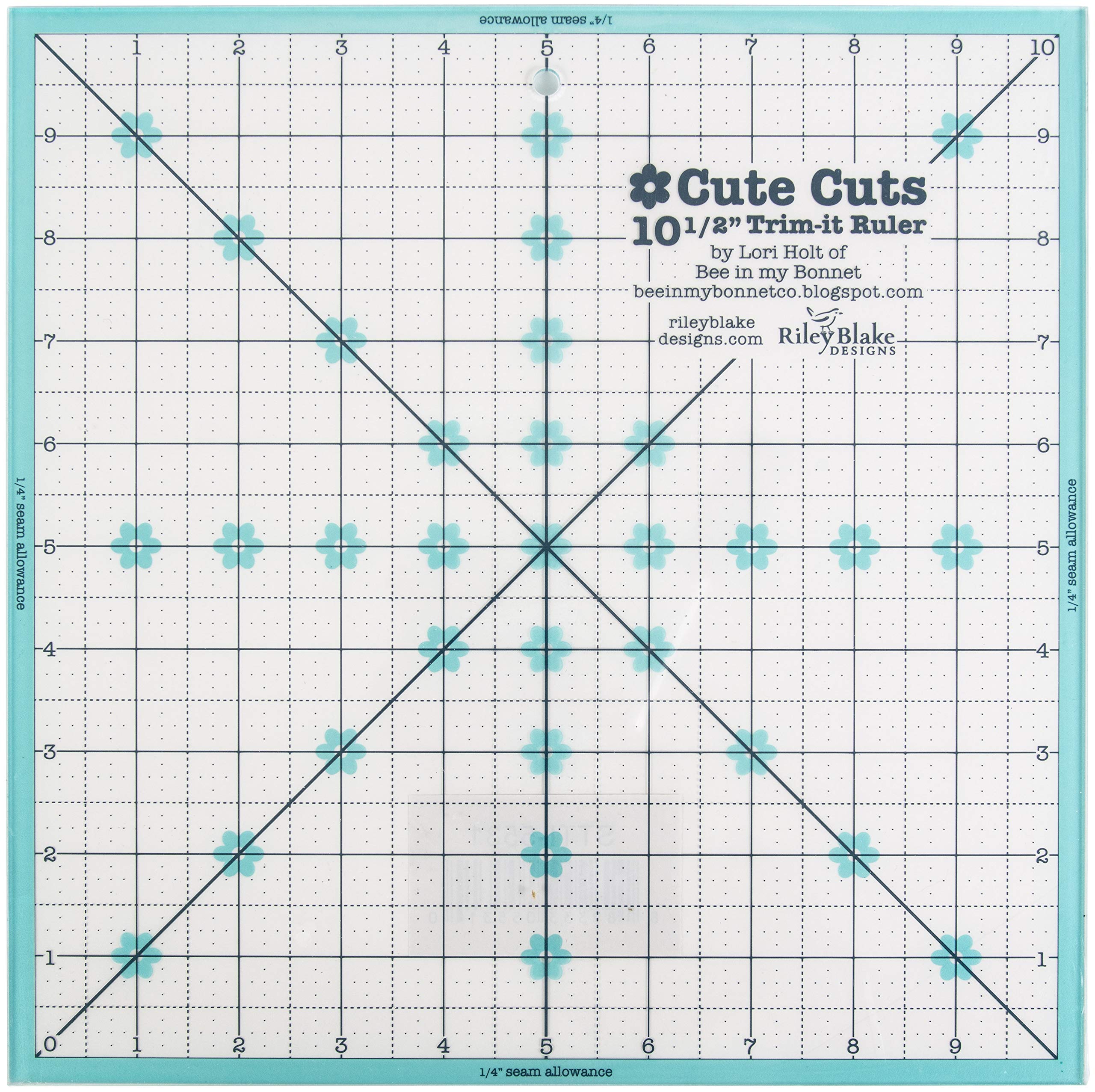 Riley Blake Designs Trim It Ruler, 10 1/2"