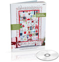 Kimberbell Cup Of Cheer Featured Quilt Machine Embroidery Design CD, 25 Interactive Designs, Complete Size 42x58”, 14 Advent Pieces, Easy Step-By-Step Instructions, Hoop Sizes: 4x4 & 5x7”, Made in USA